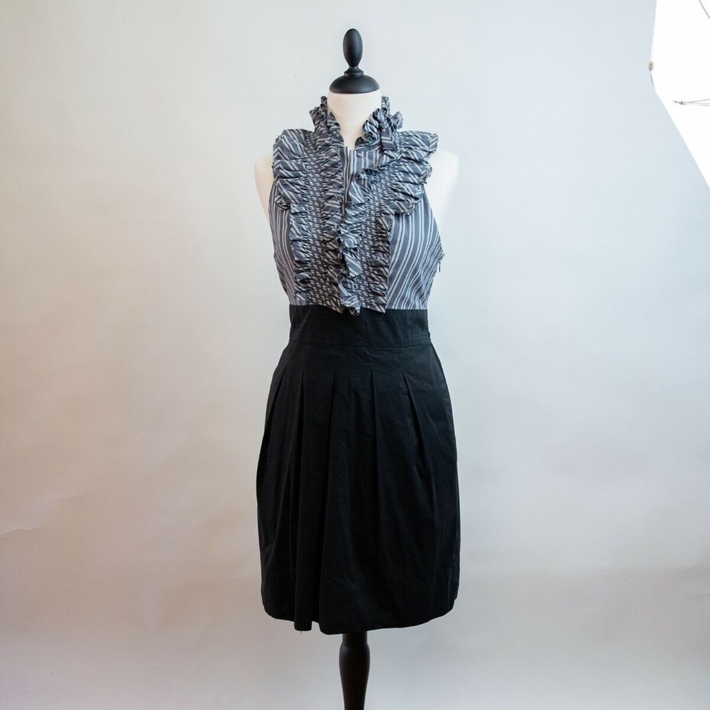 BCBG Maxazria Ruffle Cocktail Dress